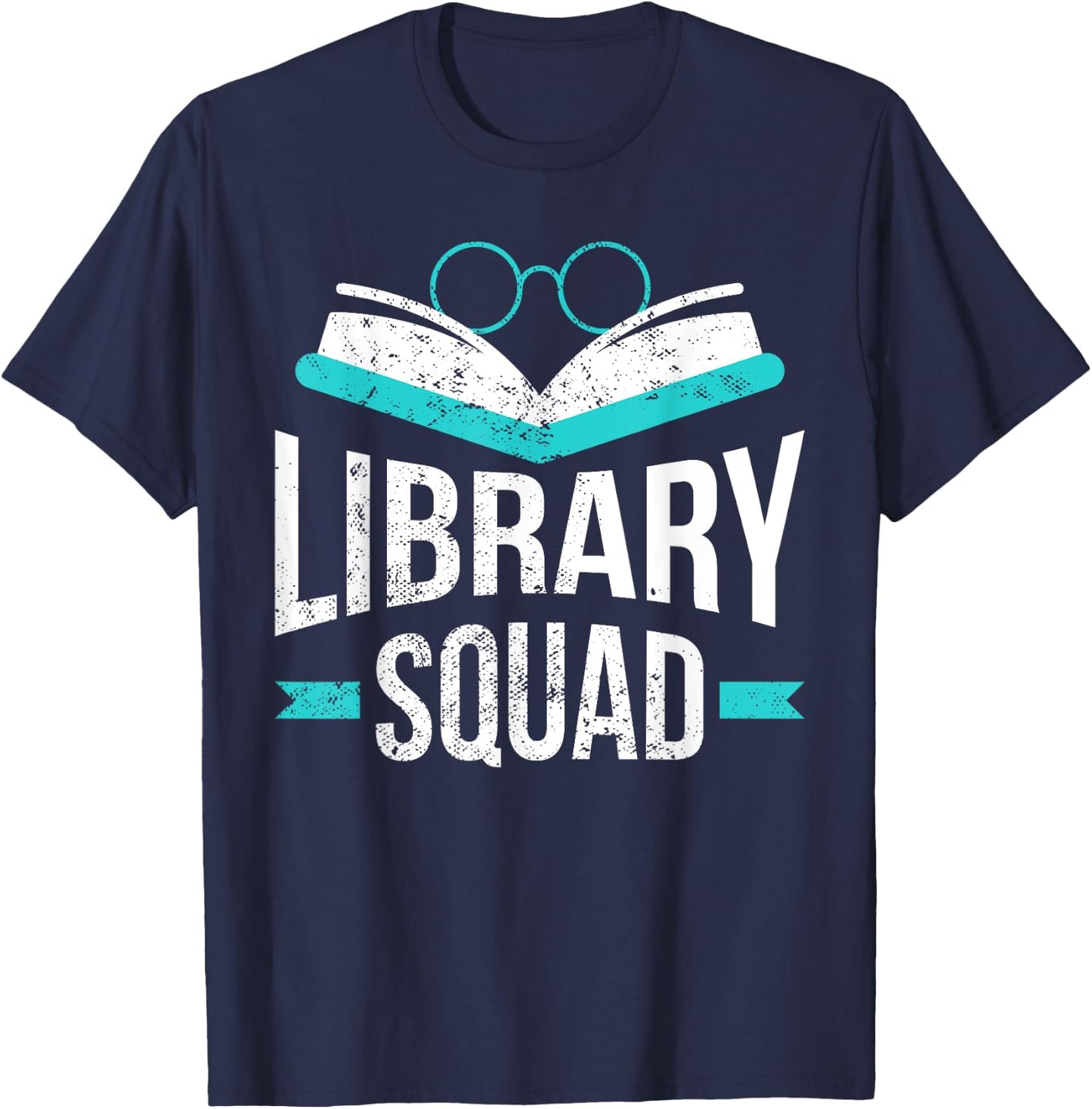 Library Squad T-Shirt - T-Shirt | Navy