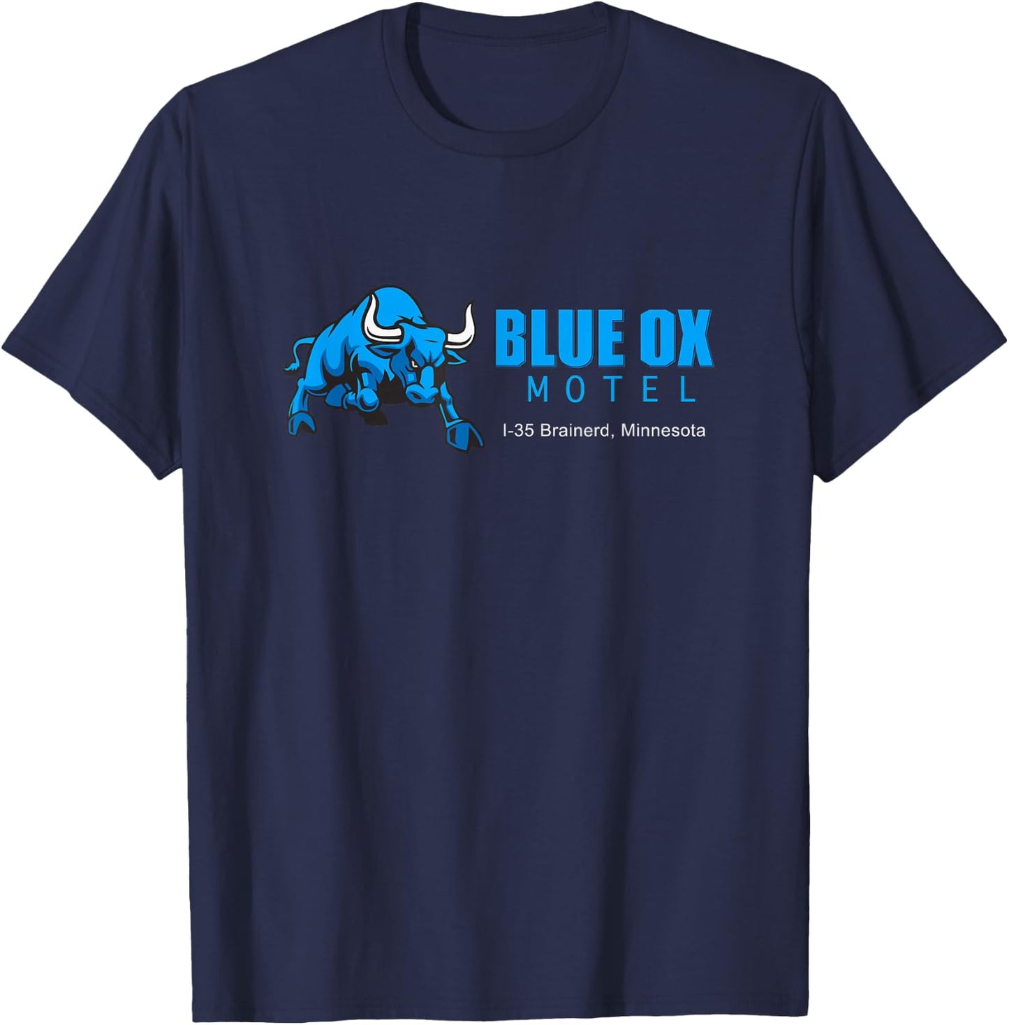 FARGO | Blue Ox Motel Classic Movie T-Shirt - T-Shirt | Navy