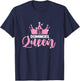 Dominoes Queen for an Domino Player T-Shirt - T-Shirt | Navy