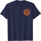 Marvel Loki Time Variance Authority Front and Back T-Shirt - T-Shirt | Navy