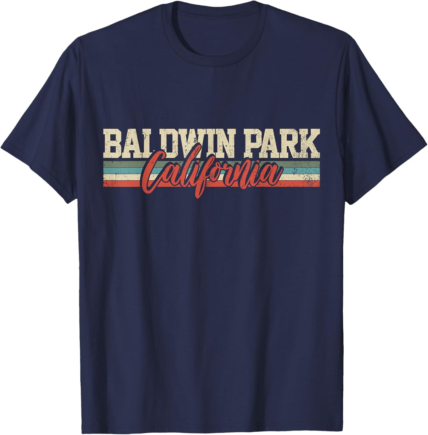 Baldwin Park California T-Shirt - T-Shirt | Navy