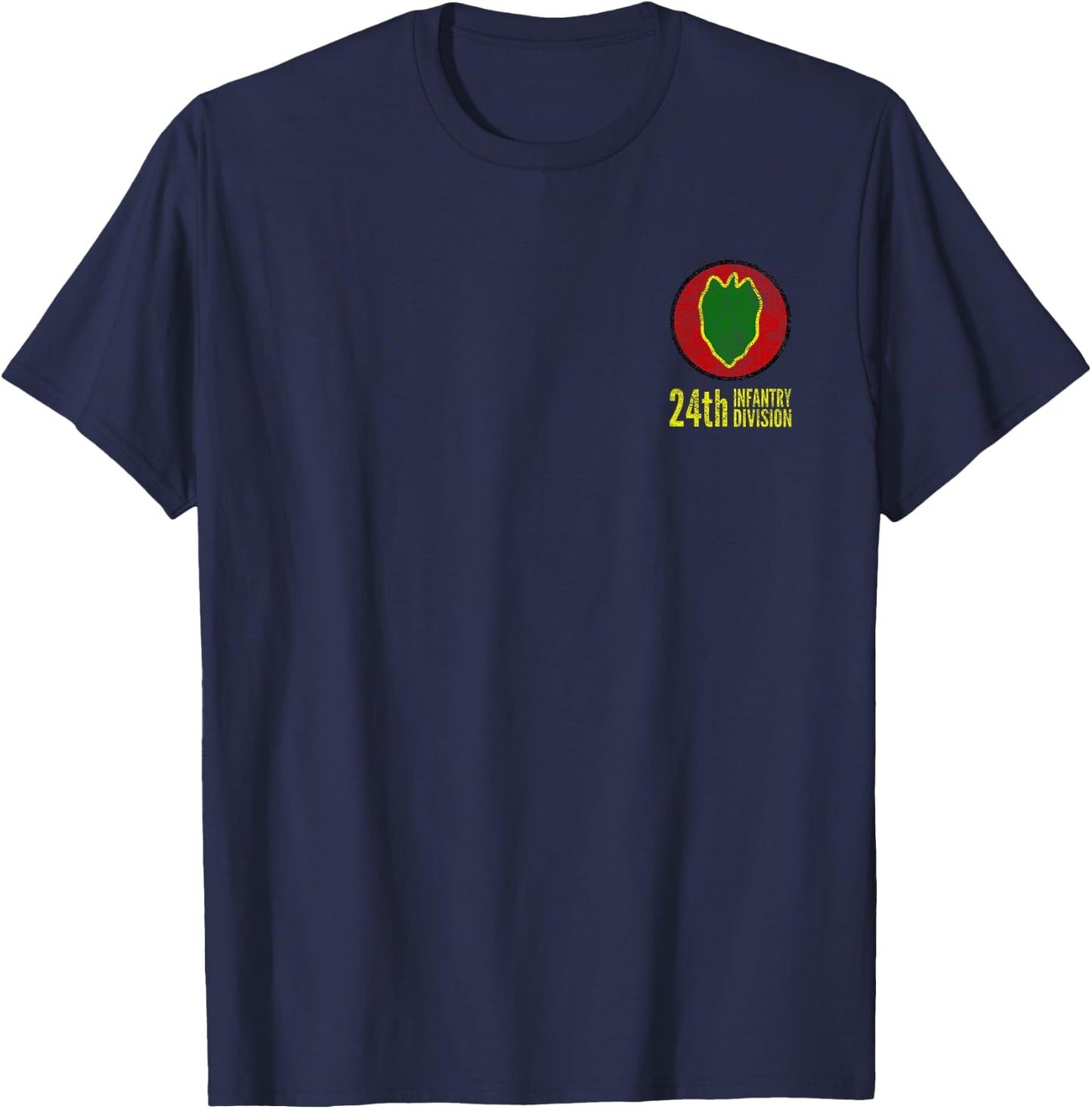 24th Infantry Division Twenty Fourth Army T-Shirt - T-Shirt | Navy