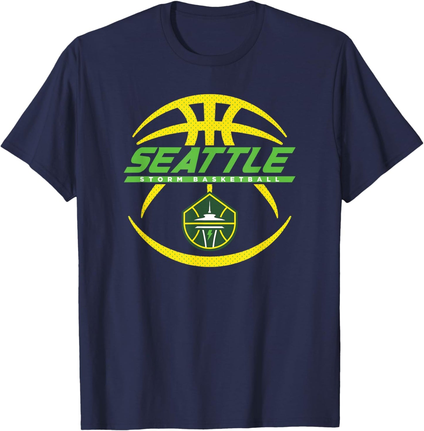 WNBA Seattle Storm The Rock T-Shirt - T-Shirt | Navy
