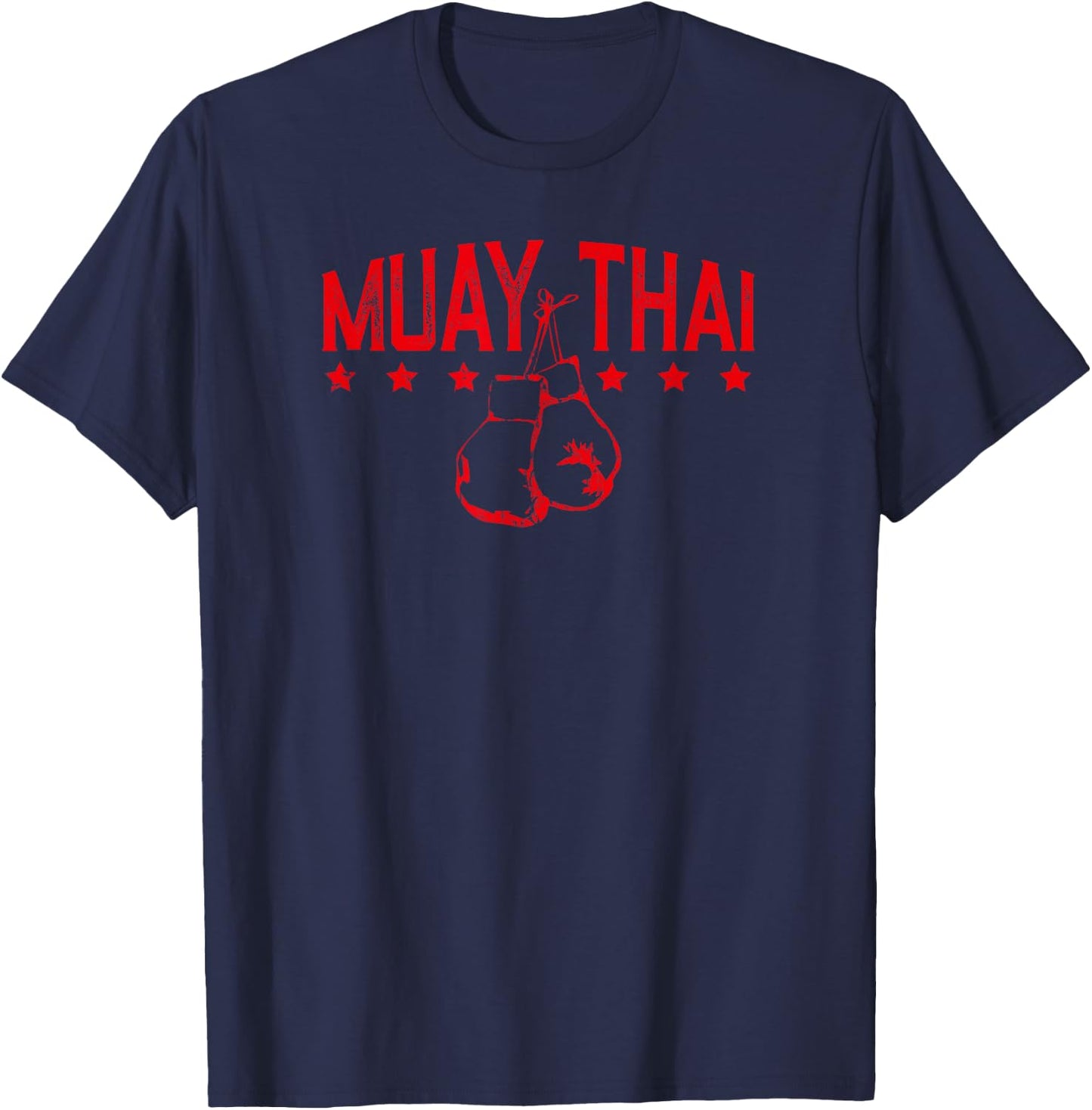 Muay Thai Boxing For Martial Arts Lovers T-Shirt - T-Shirt | Navy
