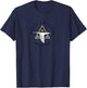 Military clothing aircraft of WW2 North American Aviation , Small, Grey T-Shirt - T-Shirt | Navy