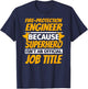 FIRE-PROTECTION ENGINEER Funny Humor Gift T-Shirt - T-Shirt | Navy