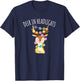 Deer in Headlights Christmas Lights Funny T-Shirt - T-Shirt | Navy