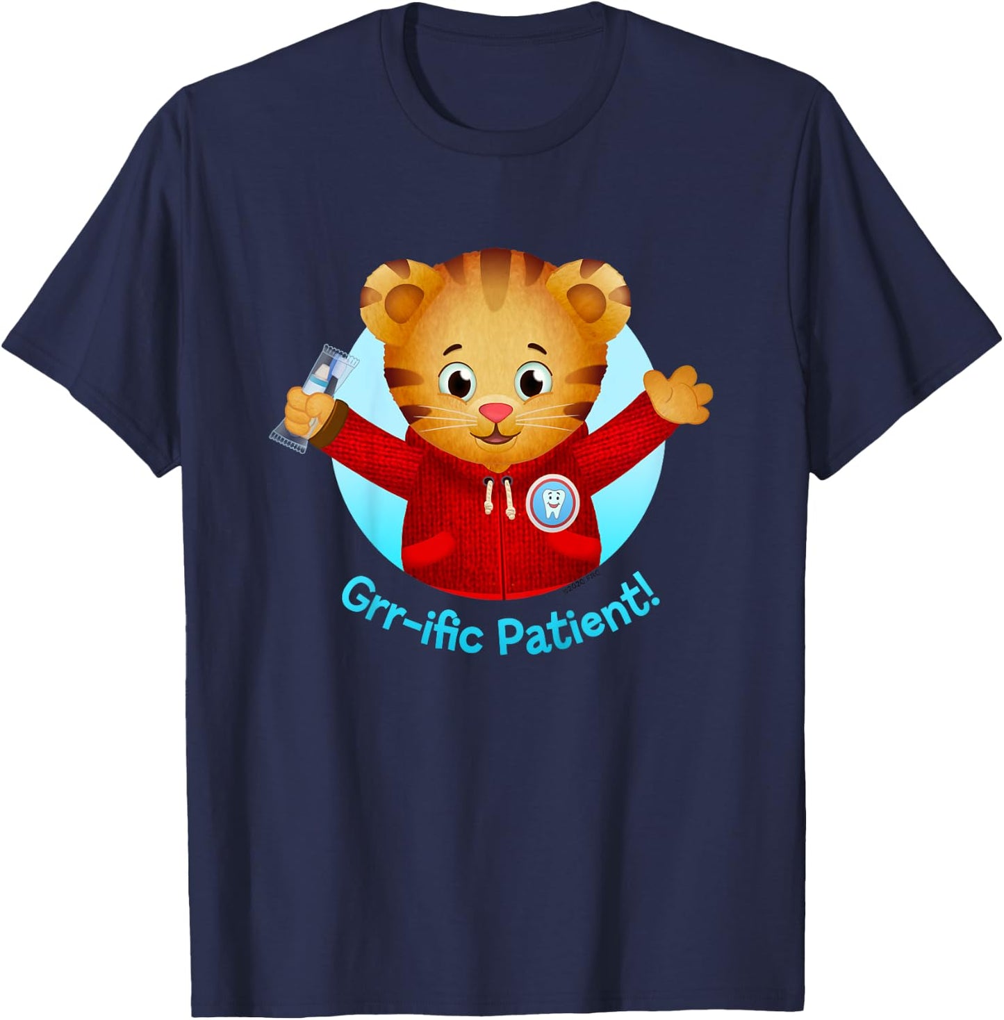 Daniel Tiger's Neighborhood: Grr-ific Patient T-Shirt - T-Shirt | Navy