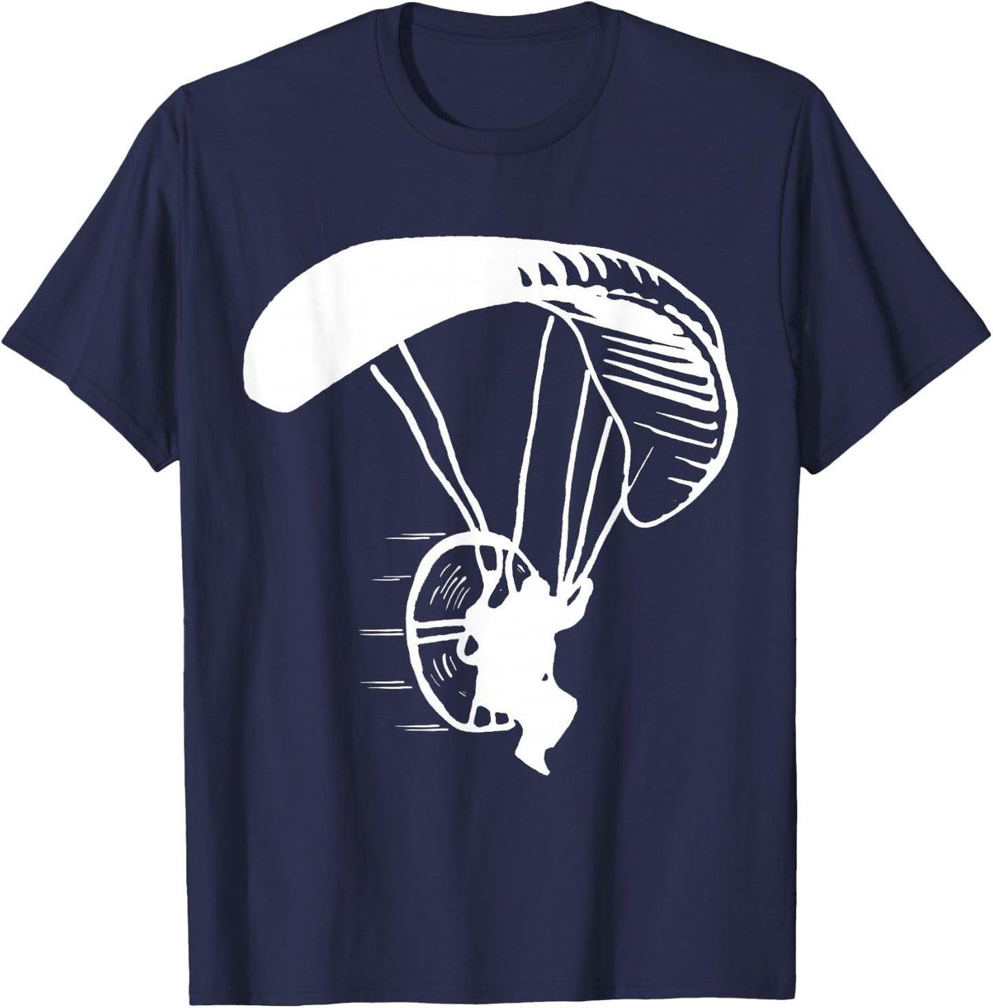 Evolution Paramotoring Backpack Motor PPG T-Shirt - T-Shirt | Navy