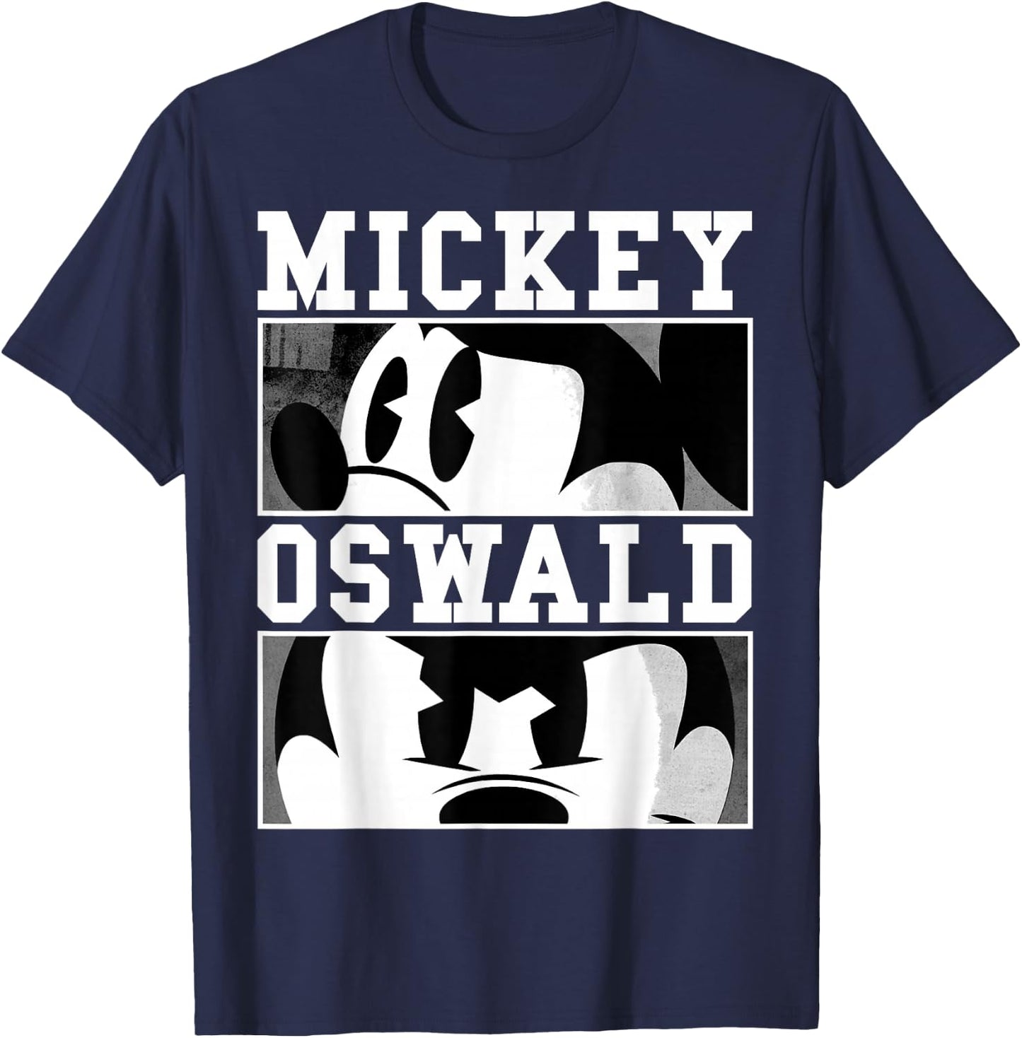 Disney Epic Mickey and Oswald Panels T-Shirt - T-Shirt | Navy