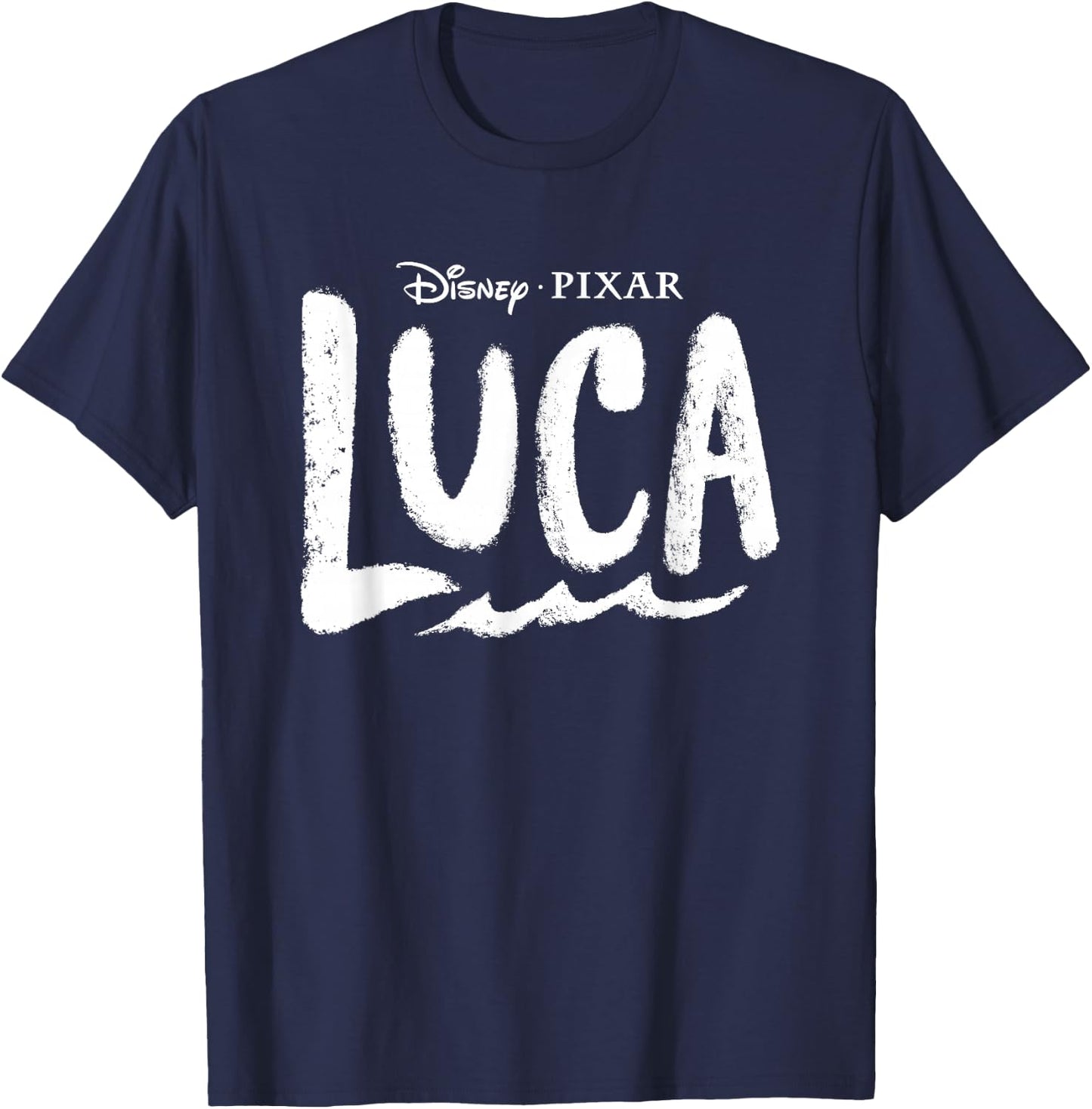 Disney Pixar Luca Logo T-Shirt - T-Shirt | Navy