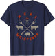 Smoked BBQ Grilling Meat Smoking Meat Whisperer Barbecue T-Shirt - T-Shirt | Navy