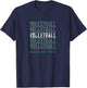 Volleyball Michigan State T-Shirt - T-Shirt | Navy