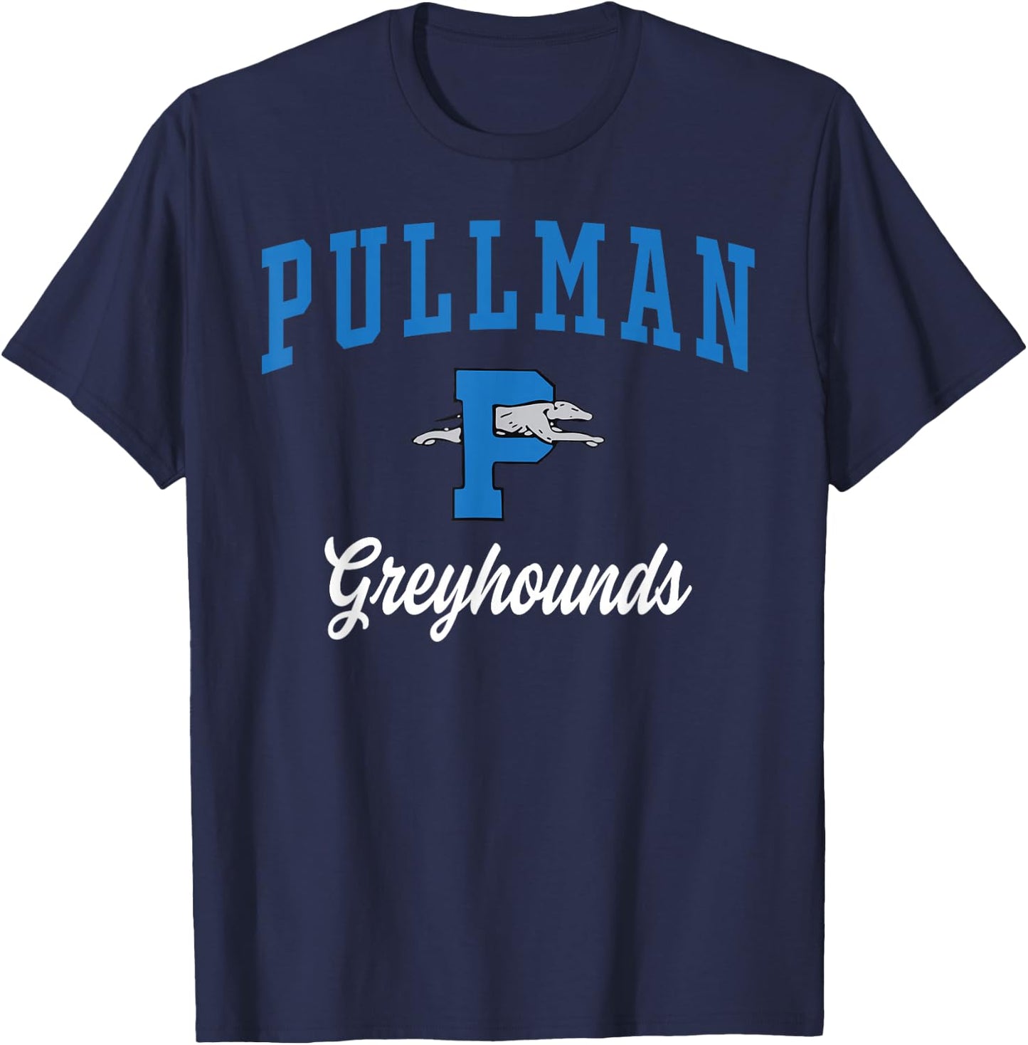 Pullman High School Greyhounds T-Shirt - T-Shirt | Navy