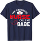 My Favorite Nurse Calls Me Babe Nursing Couple T-Shirt - T-Shirt | Navy