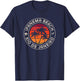 Ipanema Sunset Surfer and Seagull Rio Beach Men Women Kids T-Shirt - T-Shirt | Navy