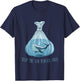 Keep the sea plastic free Save The Planet Environment Ocean T-Shirt - T-Shirt | Navy