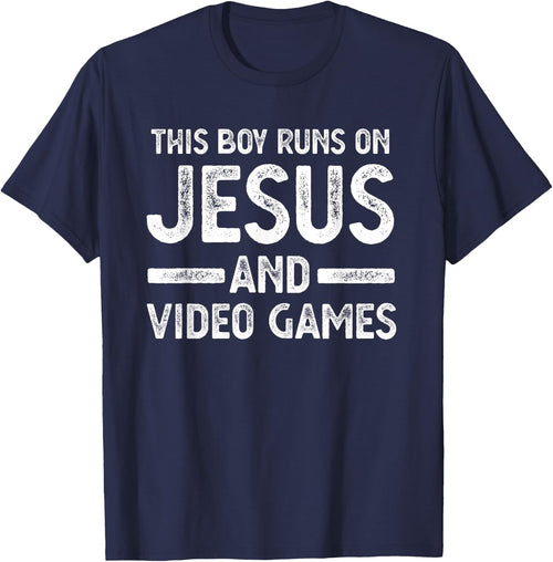 This boy runs on jesus and video games