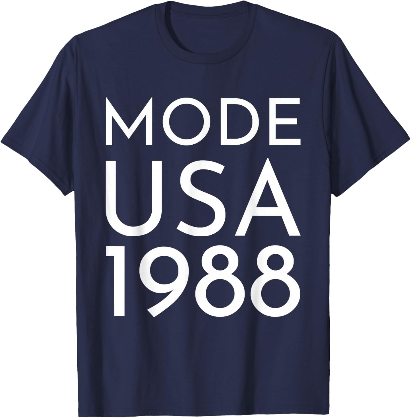 Fashion USA 1988 Mass Tour T-Shirt - T-Shirt | Navy