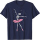 Skeleton Ballet T-Shirt - T-Shirt | Navy