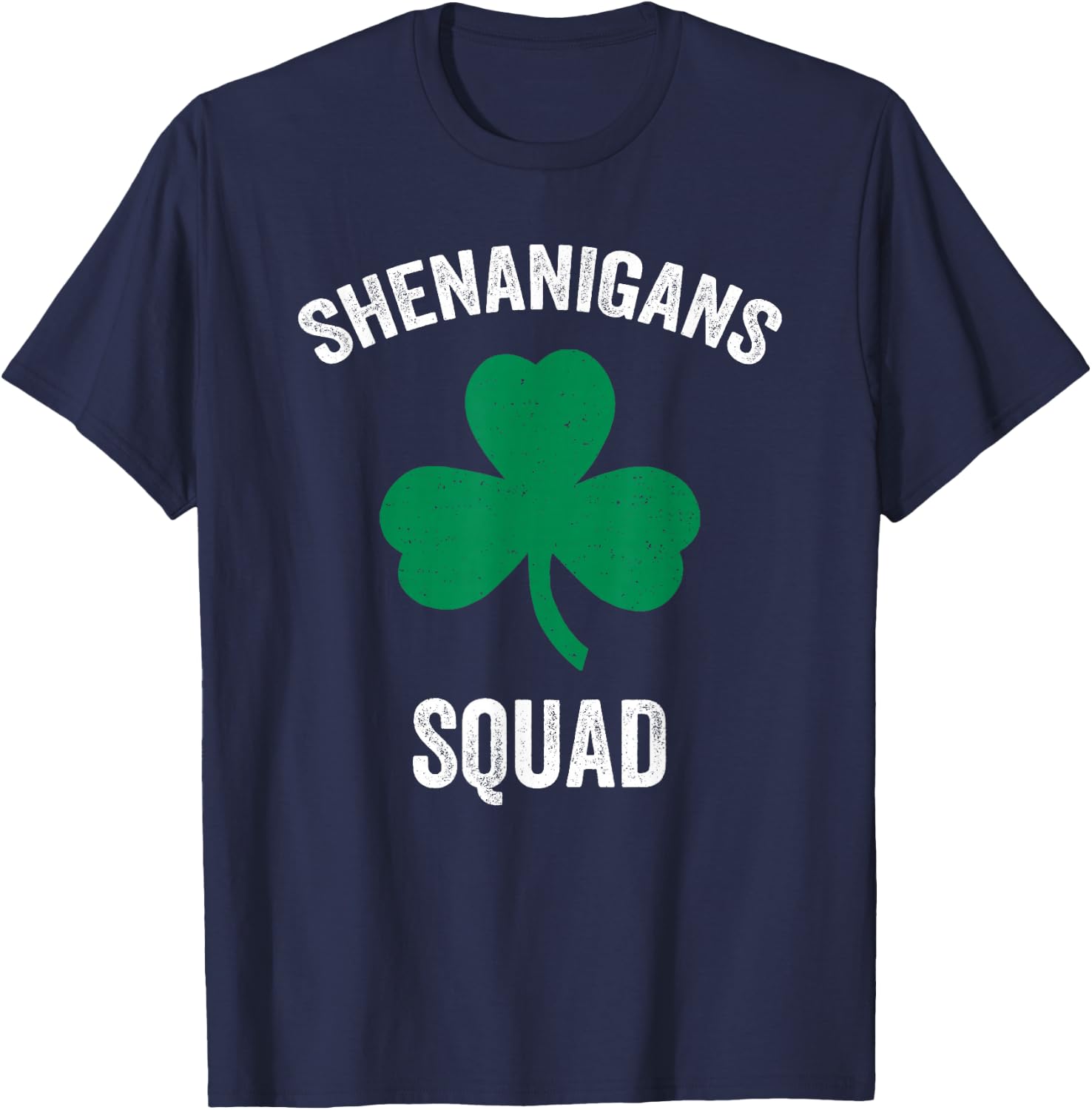 Shenanigans Squad Funny St. Patrick's Day Matching Group T-Shirt - T-Shirt | Navy
