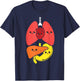 Anatomy Anatomical Body Systems Nurse T-Shirt - T-Shirt | Navy
