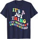 Retro Groovy Its a Joy Thing You Wouldnt Understand T-Shirt - T-Shirt | Navy