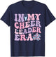 In My Cheerleader Era Cheerleading Funny Cheer Women Girls T-Shirt - T-Shirt | Navy