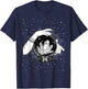 Vintage Witchy Mystic Crystal Ball Fortune Teller Crystals T-Shirt - T-Shirt | Navy