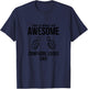 An Awesome Compadre T-Shirt - T-Shirt | Navy