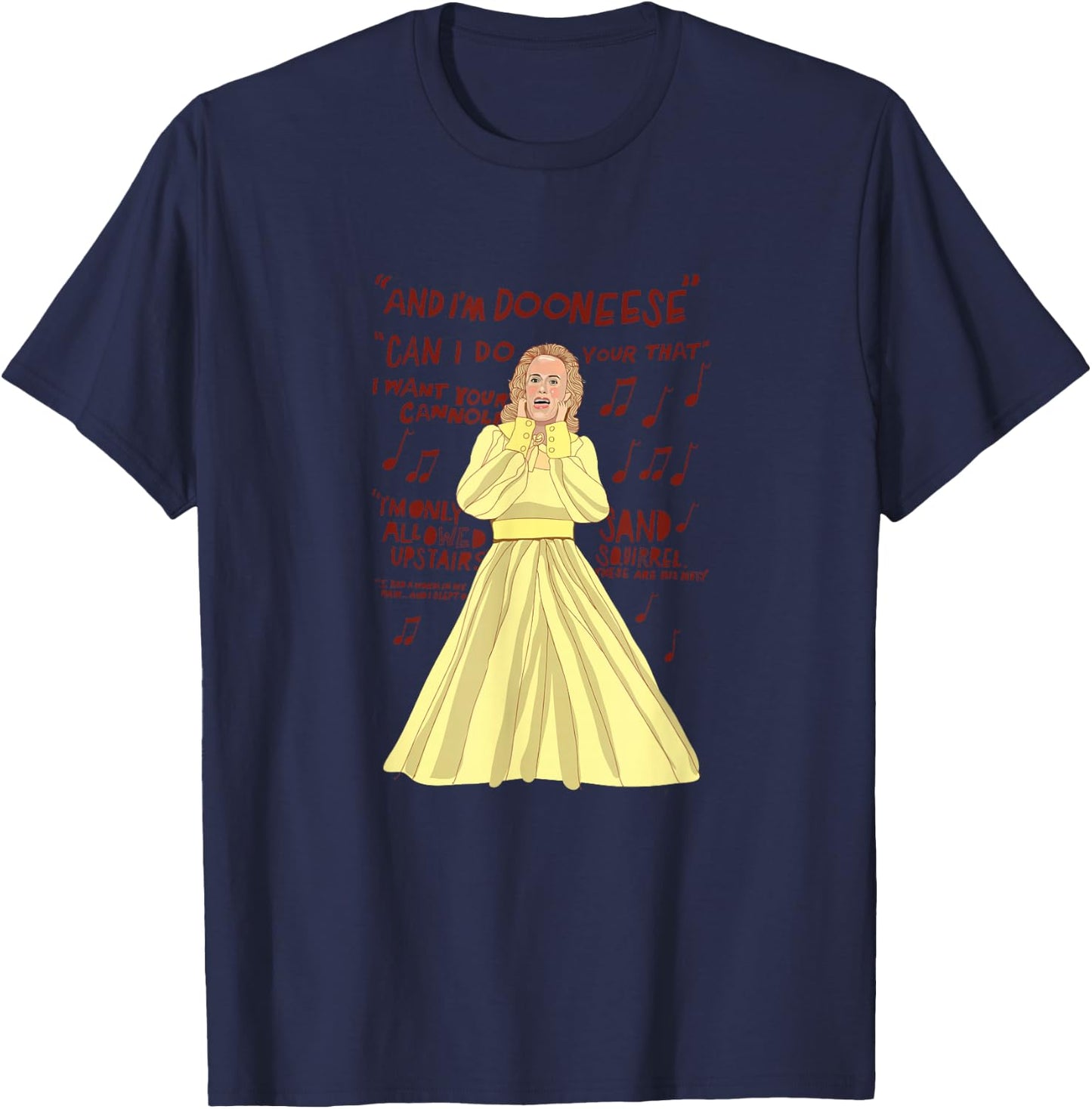 Saturday Night Live Dooneese Hilarious T-Shirt - T-Shirt | Navy