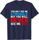 You'll never see me give up Sports Personal Trainer T-Shirt - T-Shirt | Navy