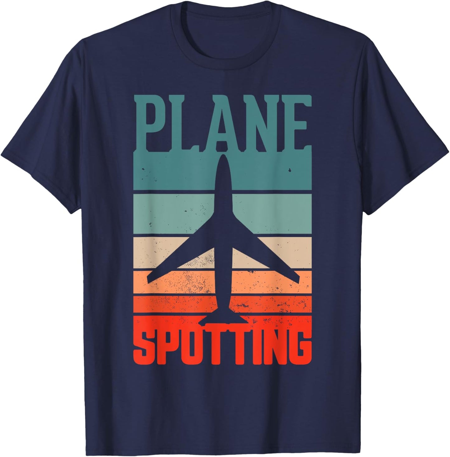 A passion for Plane spotting Planes Photograph Photography T-Shirt - T-Shirt | Navy