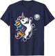 Unicorn Volleyball - Funny and Cute Sport Volleycorn T-Shirt - T-Shirt | Navy