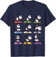 Panda Yoga Shirt Women Panda Lover Gift Girls Meditation T-Shirt - T-Shirt | Navy