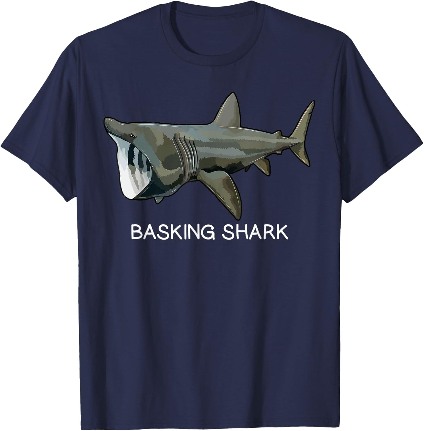 Basking Shark Lover T-Shirt - T-Shirt | Navy