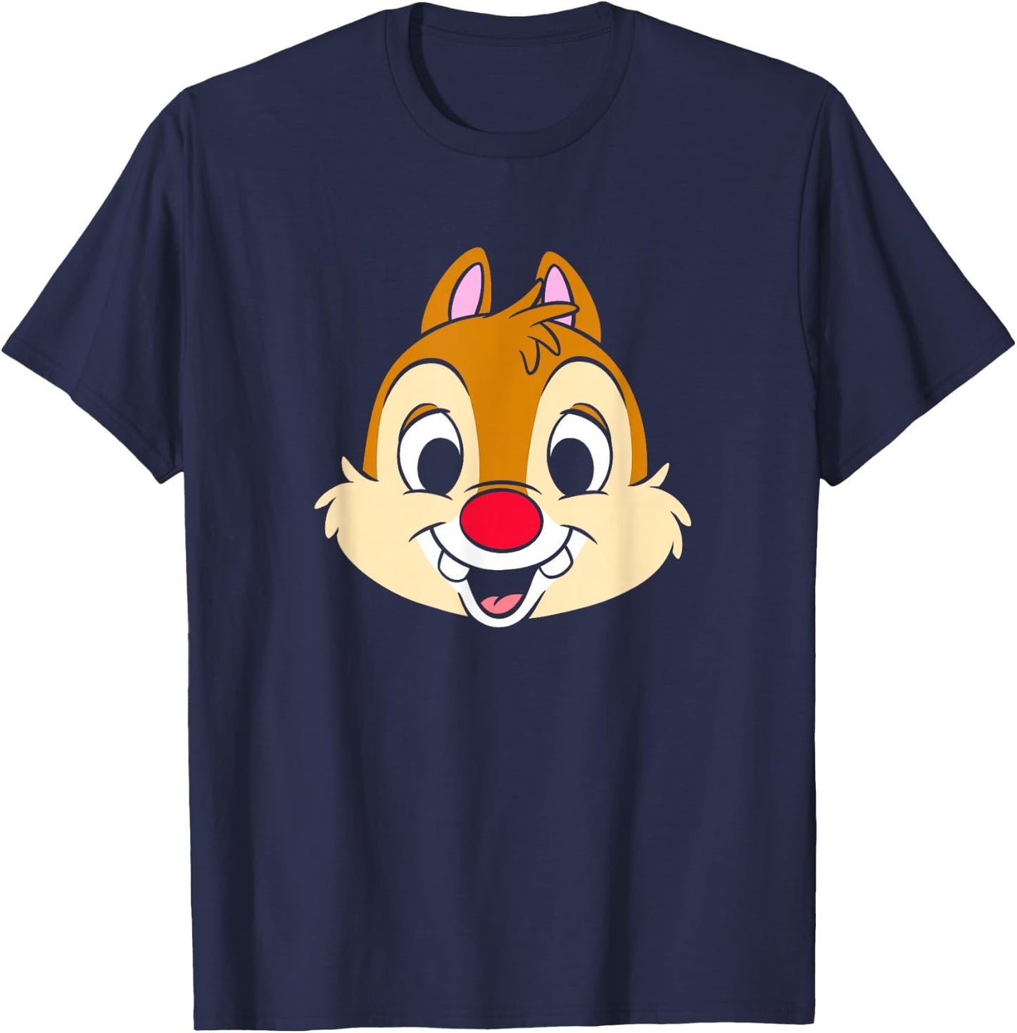 Disney Chip And Dale Dale Transparent Eyes & Mouth T-Shirt - T-Shirt | Navy