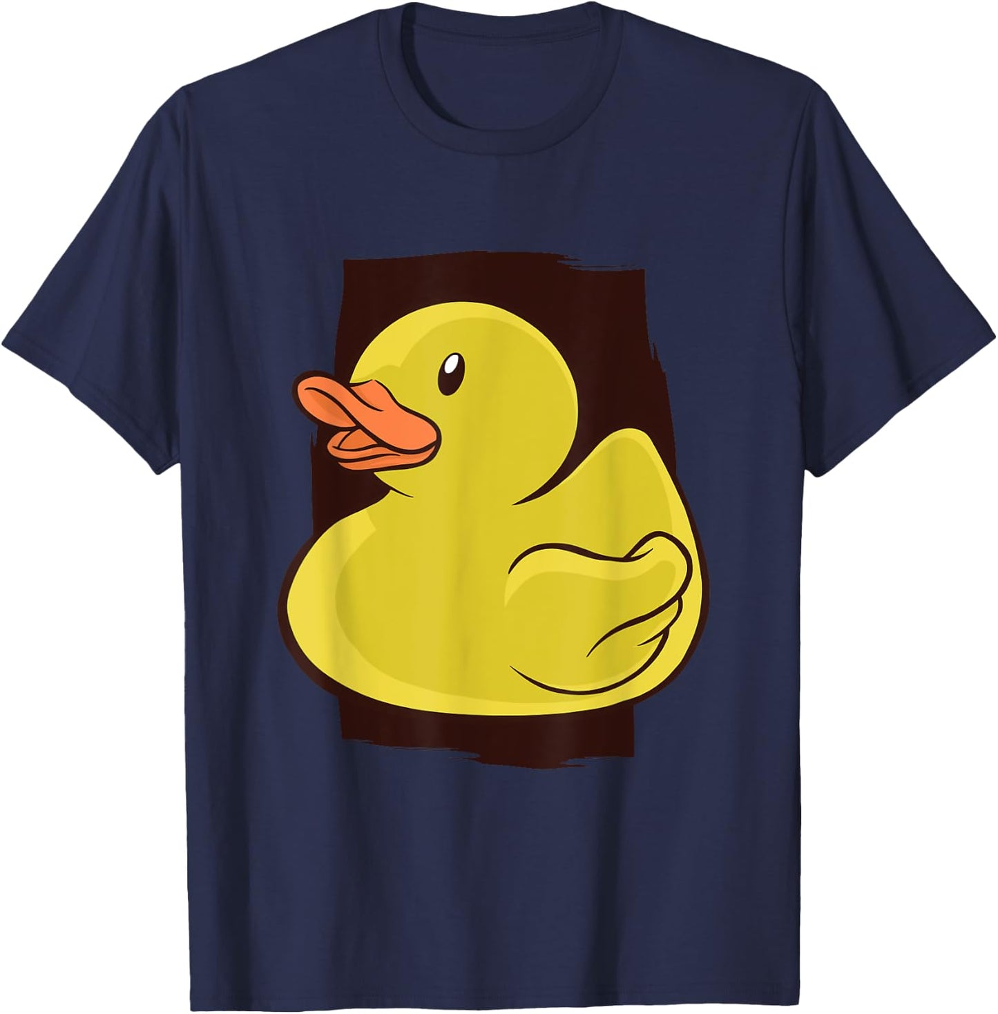Funny Cute Dub Rubber Duck T-Shirt - T-Shirt | Navy