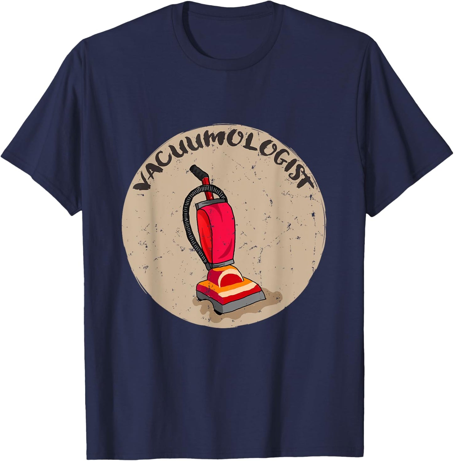 Vacuum Nnose Vacuums on Clearance Vacuum Machines Vacuumcups T-Shirt - T-Shirt | Navy