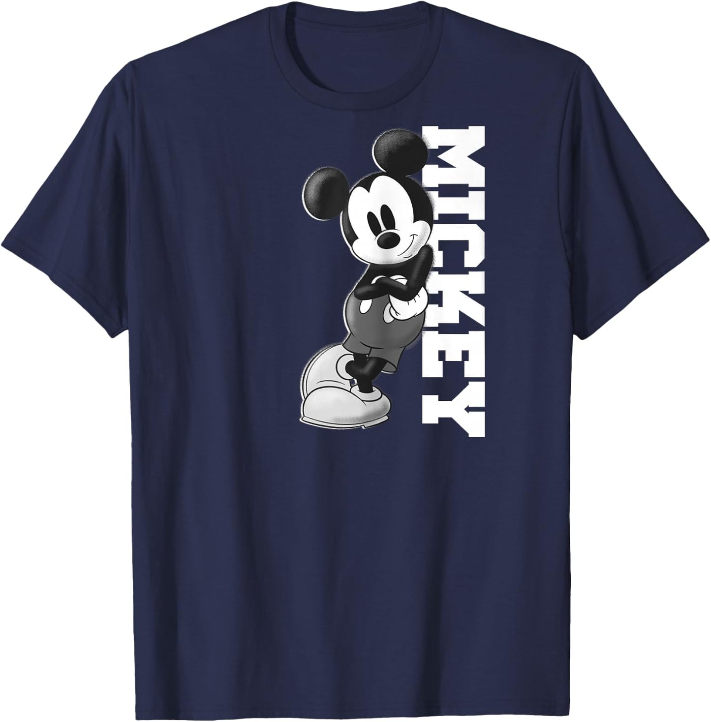 Disney Mickey and Friends Mickey Mouse Lean Raglan Baseball T-Shirt - T-Shirt | Navy
