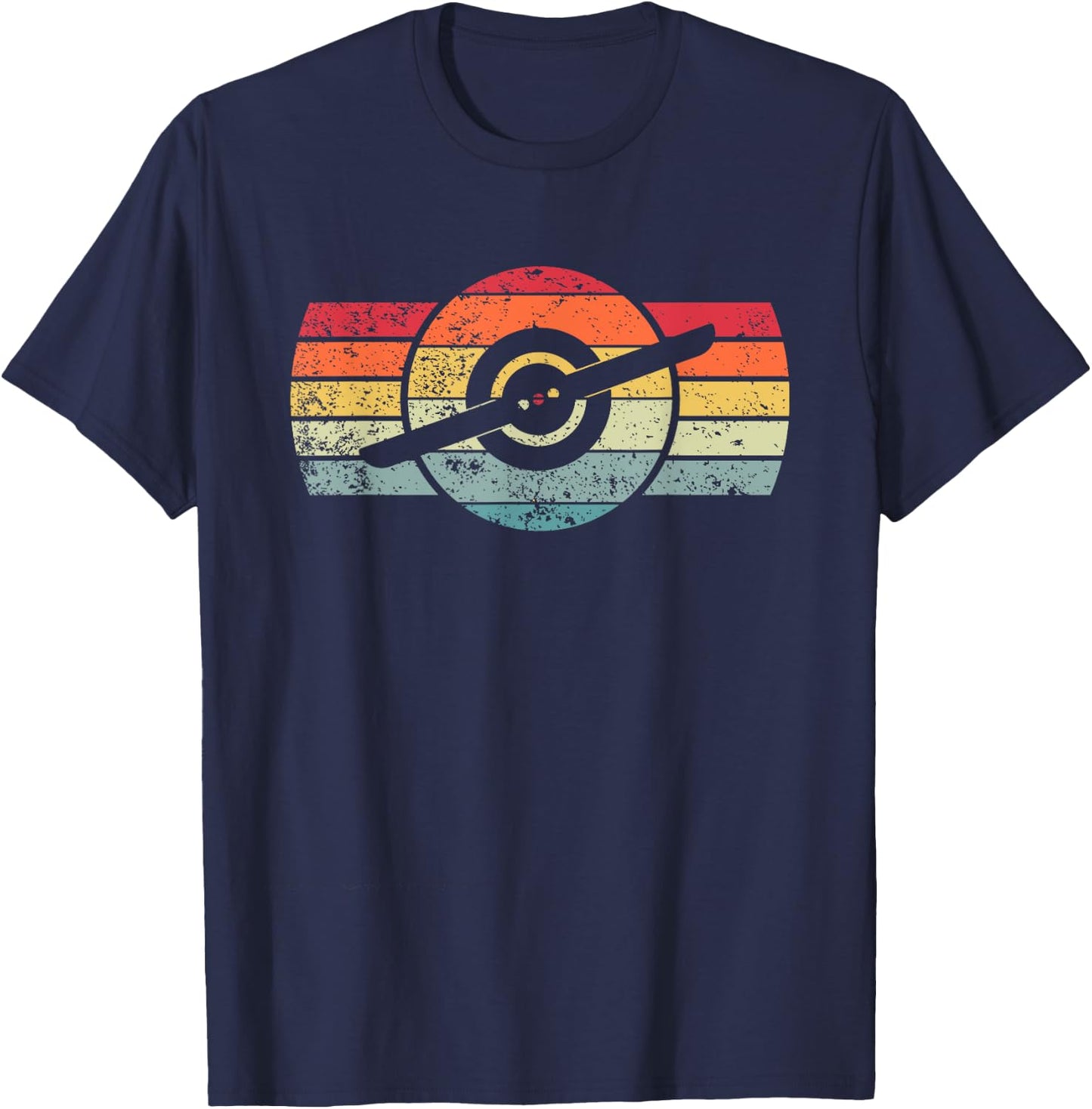 One Wheel Electric Skateboard Float Owner Skateboarding T-Shirt - T-Shirt | Navy