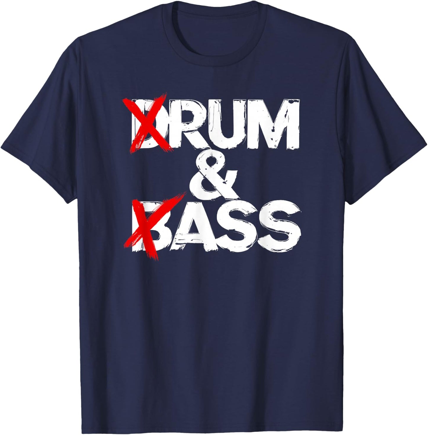 Drum And Bass Rum & Ass T-Shirt - T-Shirt | Navy