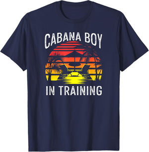 Cabana Boy In Training T-Shirt - T-Shirt | Navy