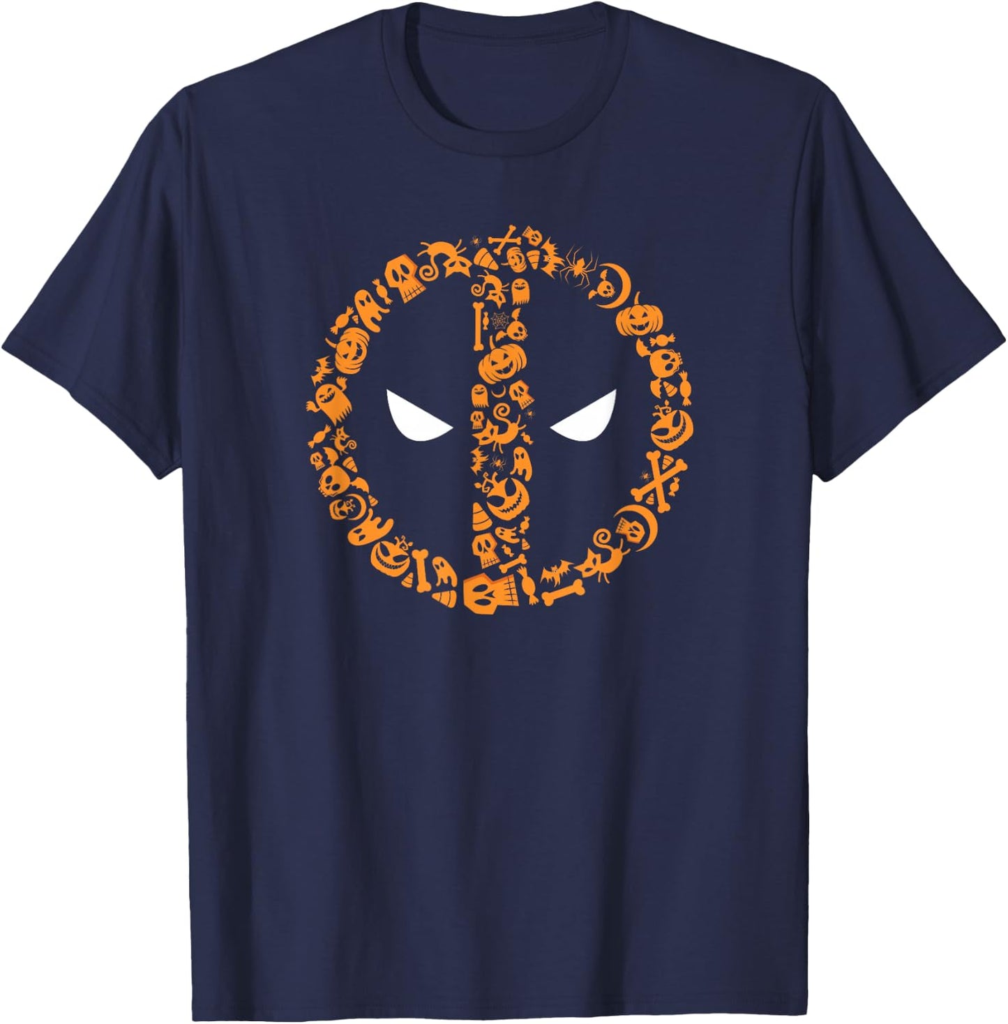 Marvel Deadpool Halloween Icons T-Shirt - T-Shirt | Navy