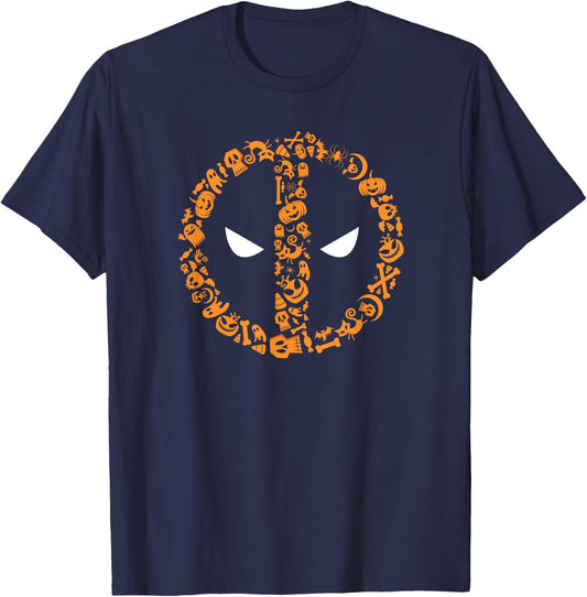 Marvel Deadpool Halloween Icons T-Shirt - T-Shirt | Navy