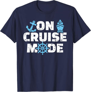 On Cruise Mode T-Shirt - T-Shirt | Navy