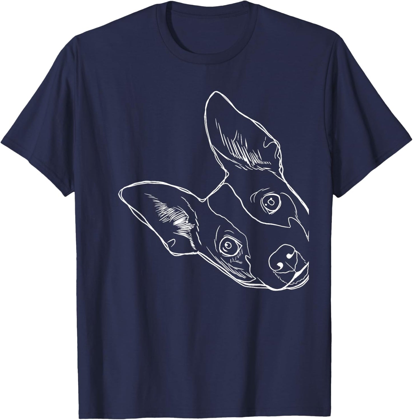 Funny Dog Rat Terrier T-Shirt - T-Shirt | Navy