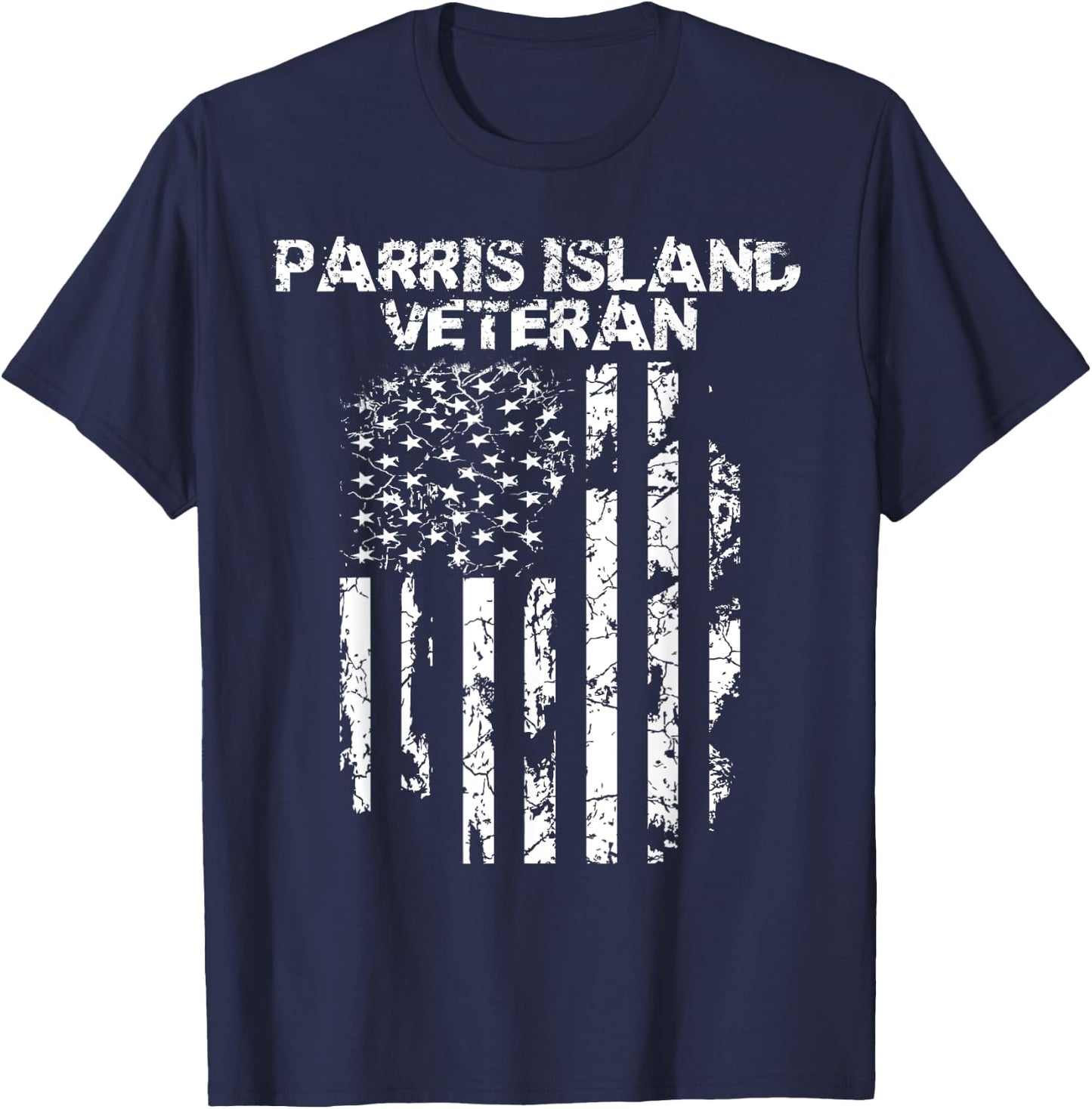 Parris Island Veteran T-Shirt - T-Shirt | Navy