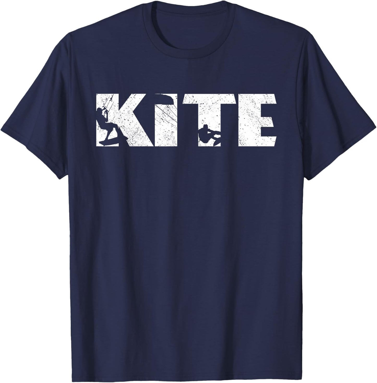 Kite Surf Kiteboarding Kitesurfing Kitesurf Kiteboarder T-Shirt - T-Shirt | Navy