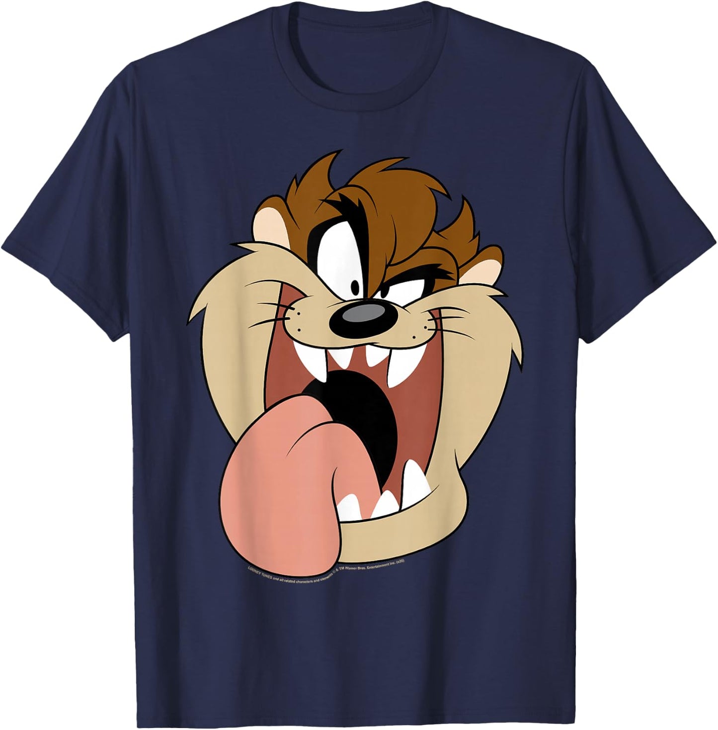 Looney Tunes Taz Big Face T-Shirt - T-Shirt | Navy